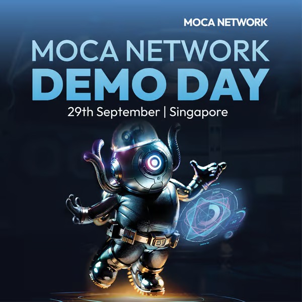 1️⃣Moca Network Buildathon: Proof of Build - Demo Day

Join us to witness the innovative identity use cases created by leading projects that have undergone Proof of Build, a 10-day global buildathon hosted by <a href="/Moca_Network/">Mocaverse 🛫Korea Blockchain Week🇰🇷</a>.

📌Sign up: luma.com/3j38tcd7