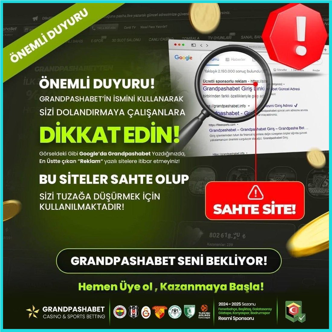 🚀  Kazanç zamanı, geç kalma!

 💥 Grandpasha: kslnk.com/grandpasha

#grandpashabet #cepbahis #cratoscasino #egtslot #elexusbet