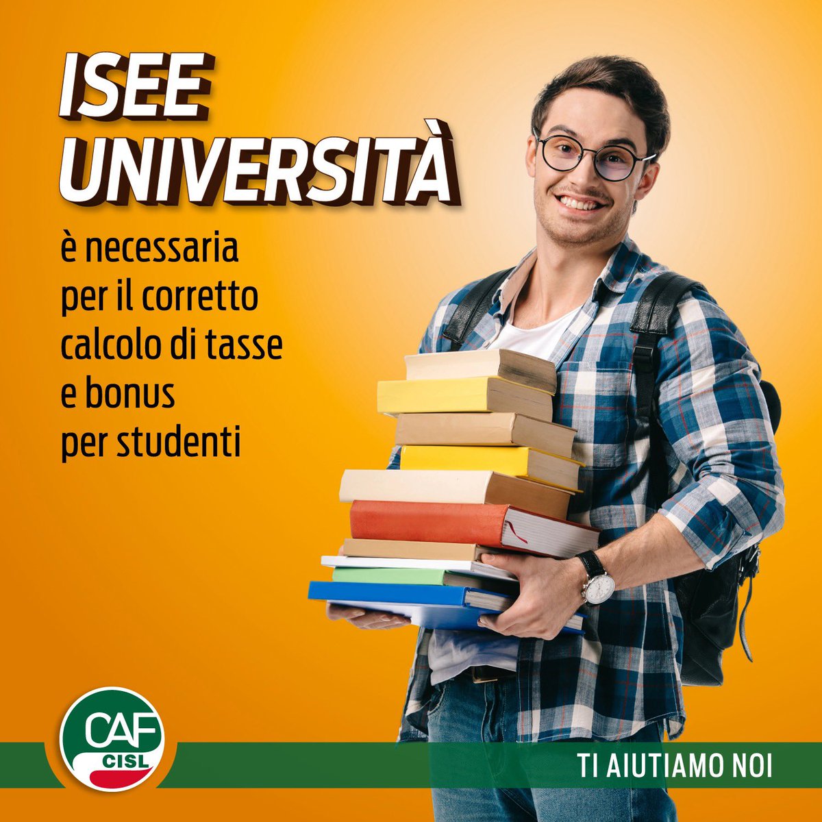 Lo sapevi? 

🎓 Anche per il calcolo delle tasse universitarie e i bonus destinati agli studenti serve l'ISEE.

Serve aiuto per farlo nel modo più semplice e veloce?
🟢 Rivolgiti al Caf CISL

Prenota appuntamento 👉 cafcisl.it/prenota_appunt…

Scopri di più cafcisl.it/isee_universita