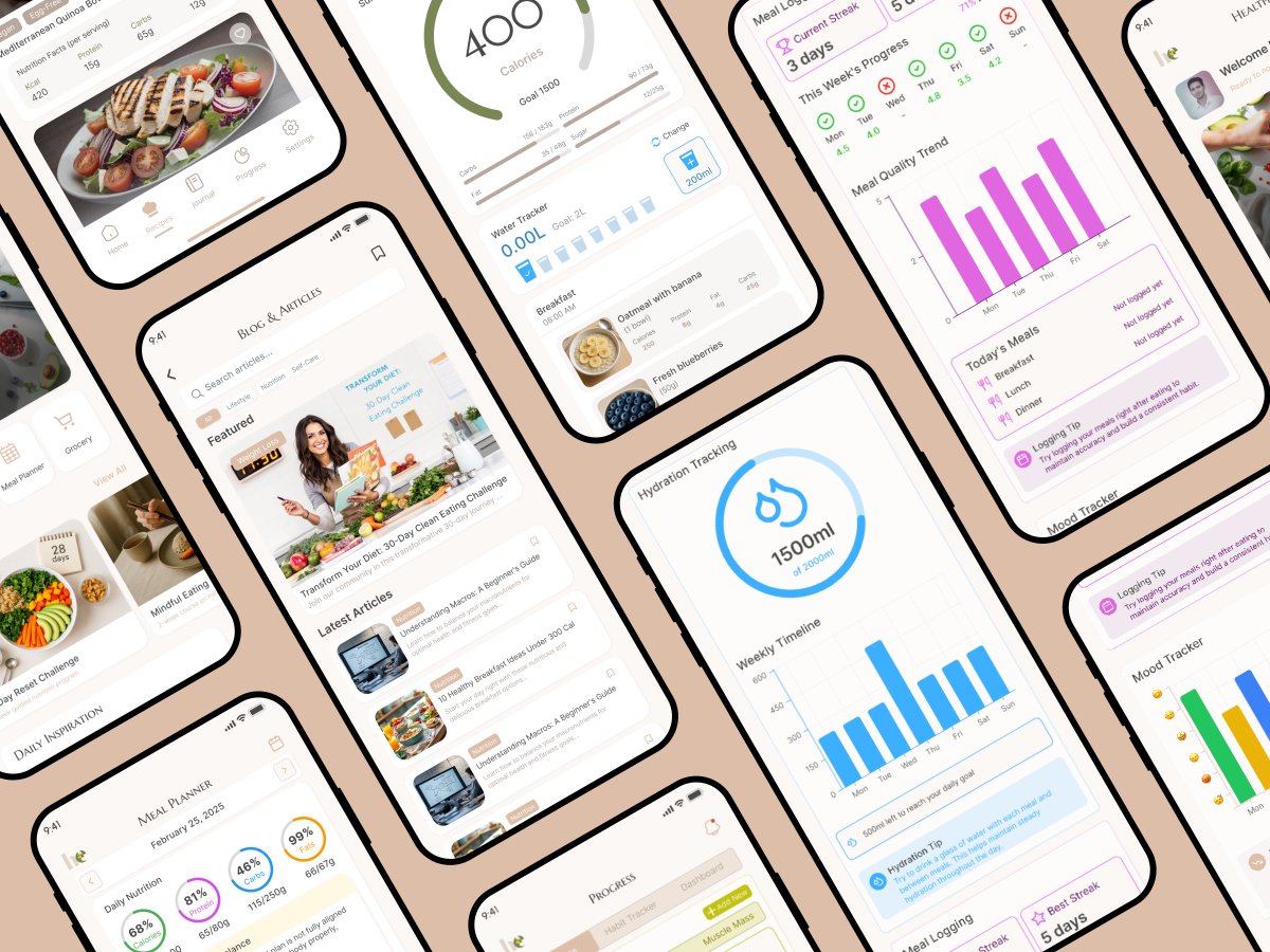 waqasmehmoodx's tweet image. 🚀 Healthy Eats #App Designed &amp;amp; Developed by bVoir Technologies 🍏
We turn your app ideas into reality! From design to development, our expert team delivers custom solutions under one roof.
📲 Contact us for your own customized app today!
🌐 bVoir.com

#AppDeveloper