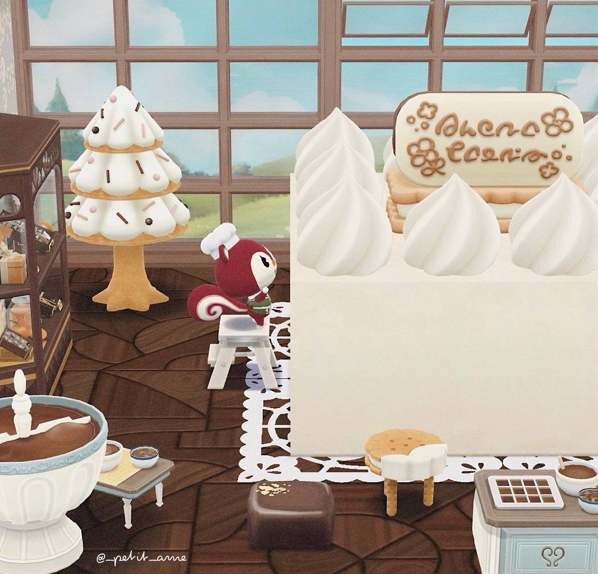 🎂🥄

ｸﾞﾐちゃんのｹｰｷ作り｡･ﾟ

#ポケ森
#ポケ森コンプリート #ポケ森レイアウト