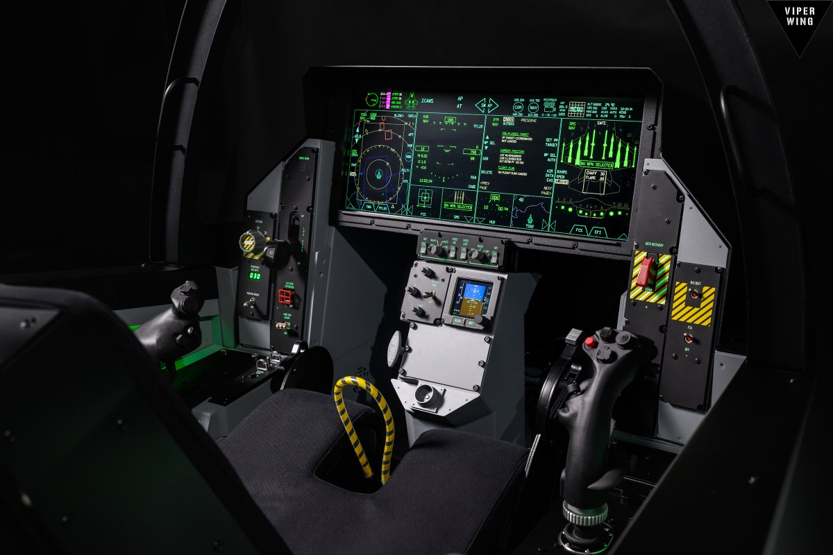 The all-new, unclassified representation of F-35 cockpit. Platform agnostic, unmatched in both quality &amp; usability, combining the input of experienced industrial design and UX-experts. F35U 2026: 5th iteration of 5th generation - perfecting the realistic pilot environment. 
#F35