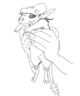 Had a dream I was playing Deadlock, and I was in first person, huge, fighting Ivy looking down and shooting with finger guns, leaning around a building. And after I got her, I picked her up like this and then spelled "Isn't Ivy so cute" on my palm with small pieces of spaghetti 
