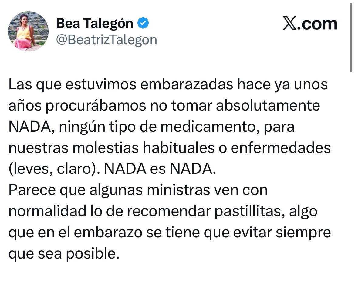 Recordatorio de que las embarazadas tomen las de ácido fólico, porque luego pasa esto: