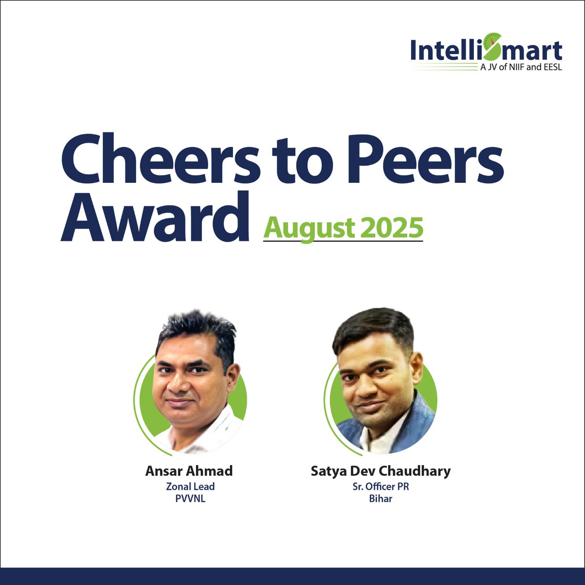 Intelli_Smart's tweet image. Congratulations to the winners of the Cheers to Peers Award of August 2025!
At @Intelli_Smart, we foster a culture where hard work and peer appreciation are celebrated. Recognitions like these not only honour individual contributions but also inspire all of us to keep raising…