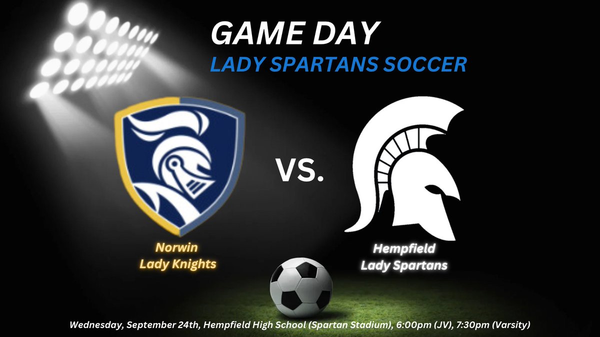 The Lady Spartans are home tonight against Norwin!

Come out and cheer on the team!

Let’s go Hempfield!