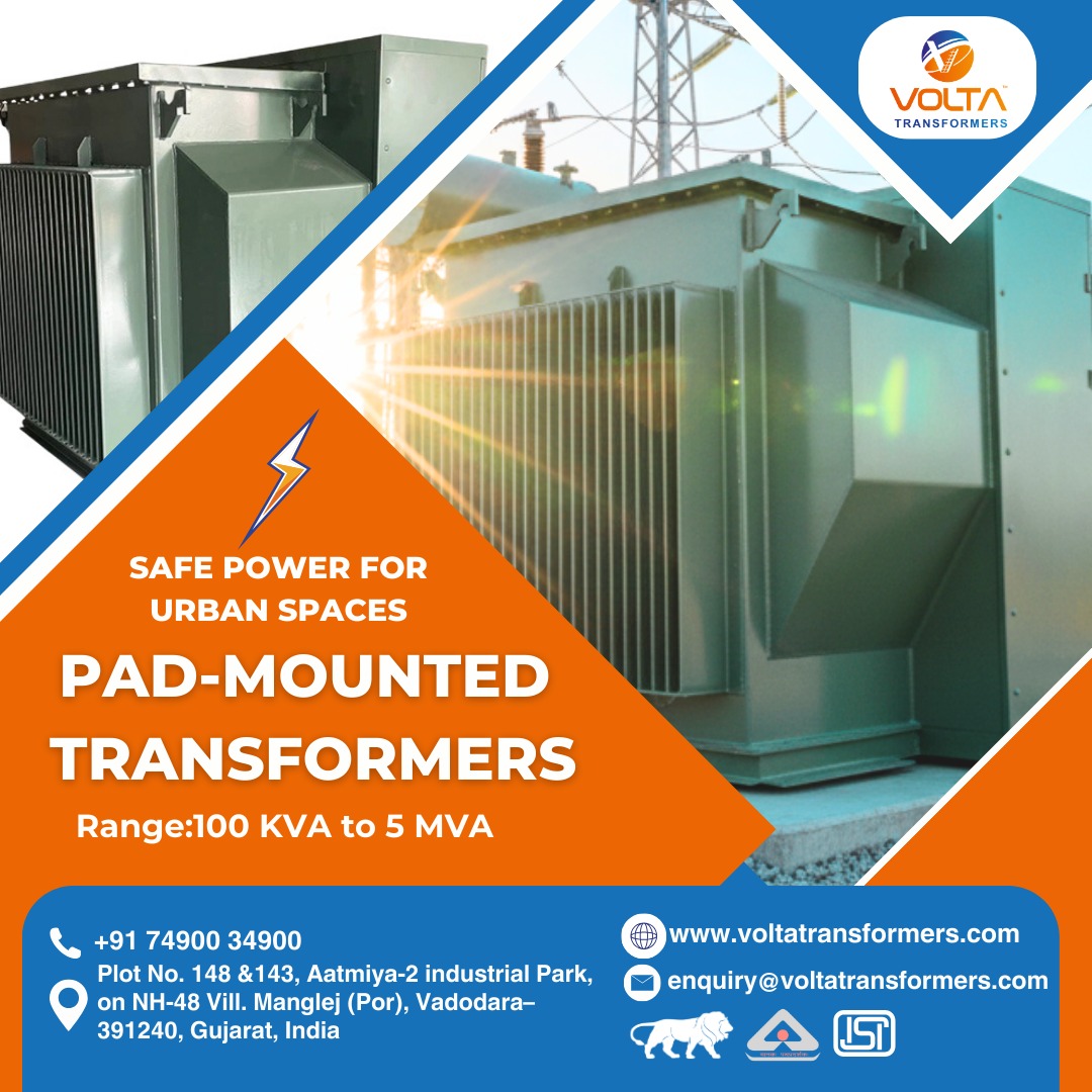 VoltaTrans89372's tweet image. Tamper-proof & compact, perfect for housing, commercial parks, and gated areas.
📍 Vadodara
🌐 voltatransformers.com
📞 +91 74900 34900
#DistributionTransformer #SmartPowerSolutions #VoltaEfficiency #CommercialPower #VoltaTransformers