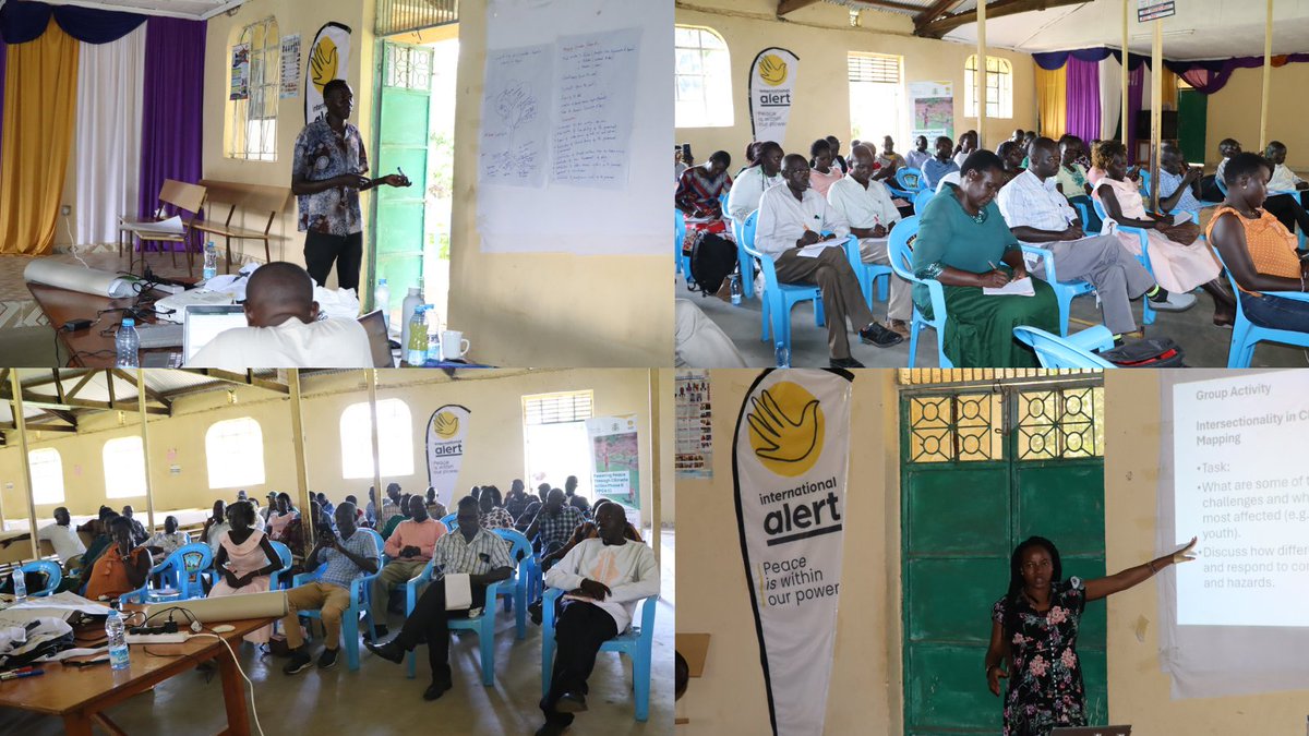 IntAlertHoA's tweet image. 📍Endo Ward, Elgeyo Marakwet

Strengthening the capacity of local actors to analyze #climatestressors, map vulnerabilities &amp;amp; apply dialogue in conflict settings as a step toward locally driven &amp;amp; #genderresponsive peacebuilding.

#climateresilientpeace
#ClimateAction
