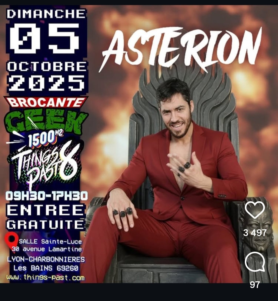 <a href="/Asterionlebon/">Astérion</a> le prédateur sexuel a lancé une vague de cyberarcelement contre une personne qui s’est levée contre sa venue à la Brocante Geek. Il veut sortir une vidéo aujourd'hui pour afficher les gens qui ne veulent pas transformer cet événement en meeting pour pédophile