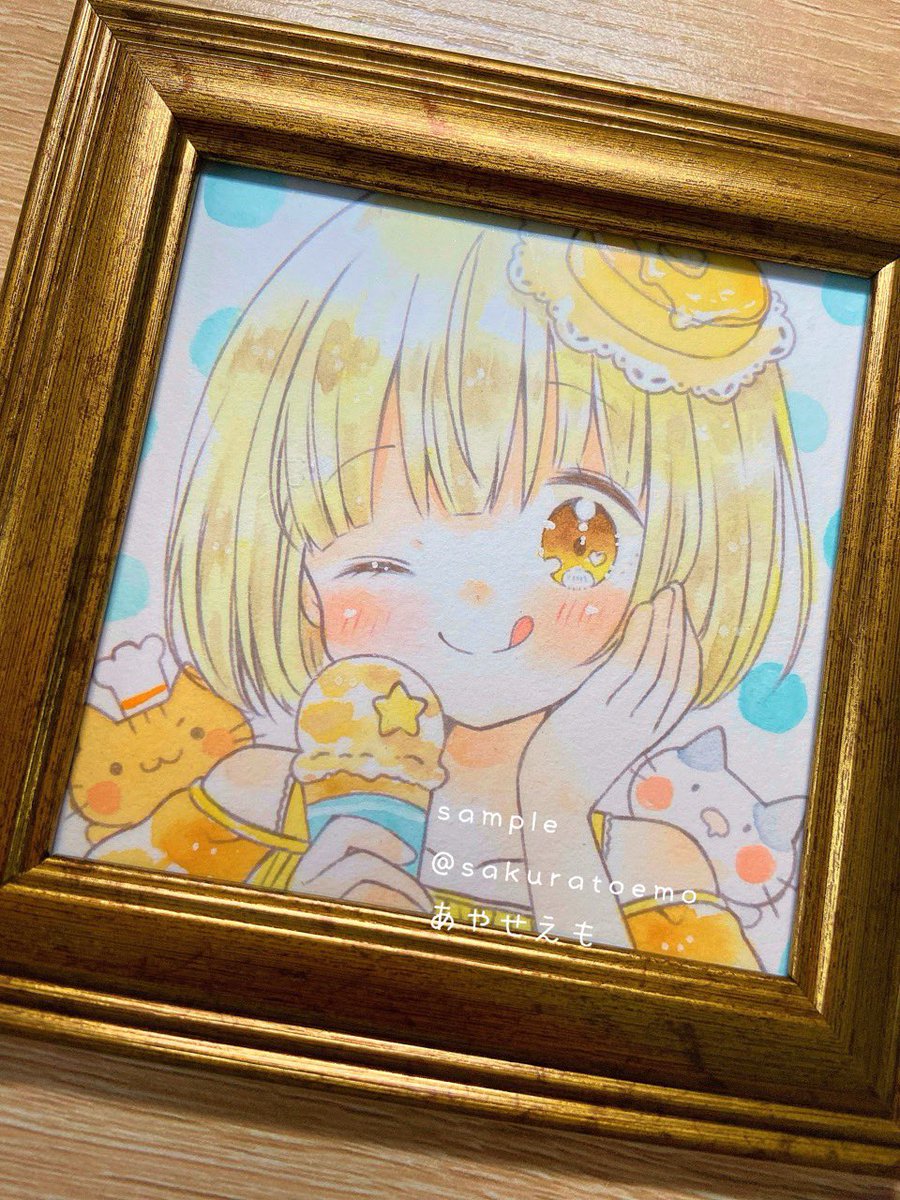「ホットケーキちゃん」|あやせ えものイラスト