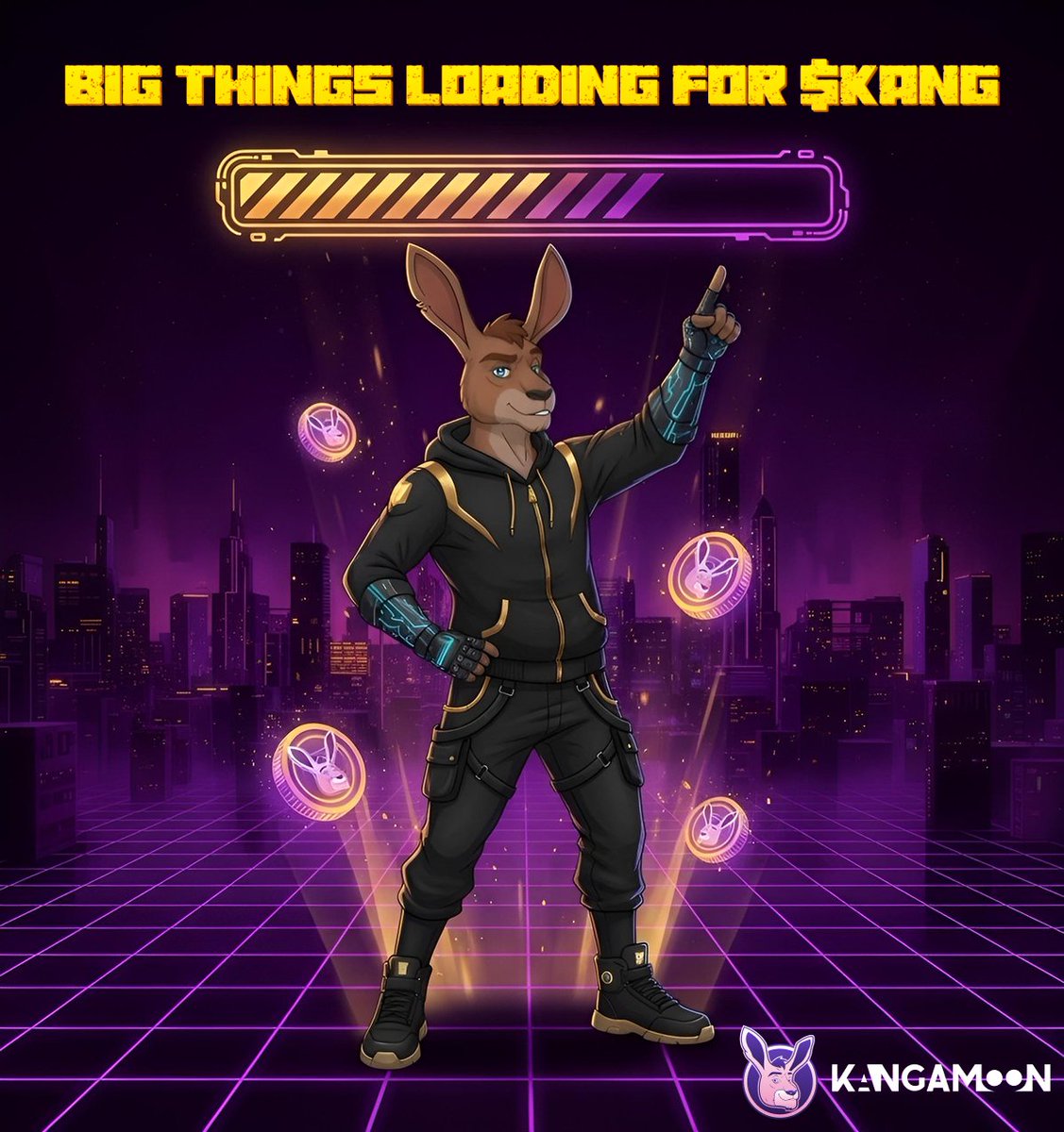 The game is now live, the community is growing, and a major update is on the way. 👀🔥 

Big things are loading for $KANG… stay ready.🚀