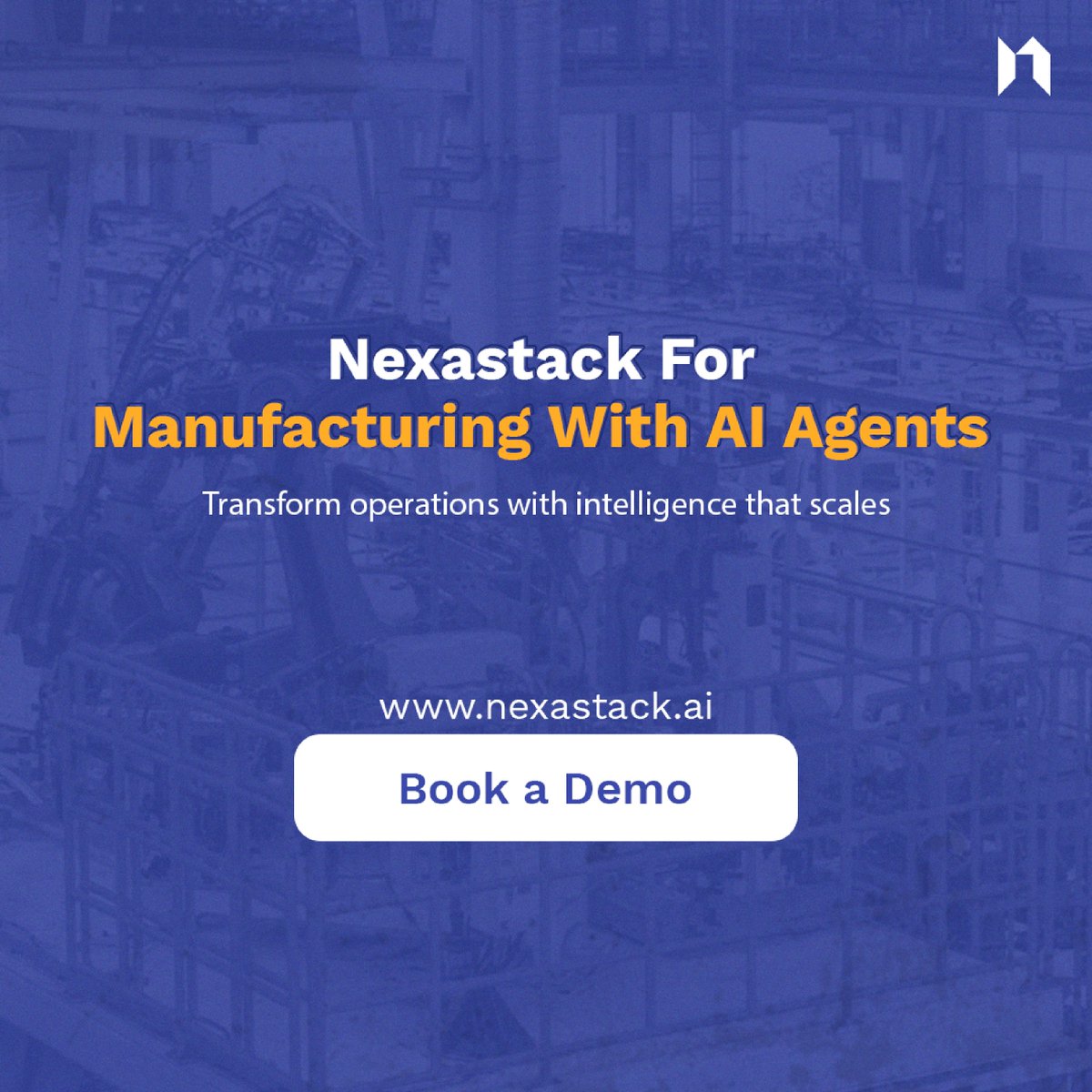 NexaStackAI's tweet image. Manufacturing is at a turning point.
That’s where @nexastackai comes in.
Our Context-First Agent Infrastructure transforms manufacturing by connecting machines, processes, and people through AI-driven agents.