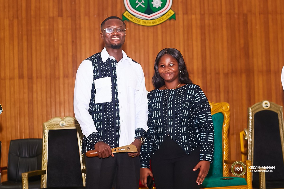 margarithaaaa's tweet image. We have successfully been sworn in as the new administration of UMaT SRC 🎉.
I’m just thankful for everyone who believed in me and walked through this journey of becoming the SRC General Secretary of our institution .