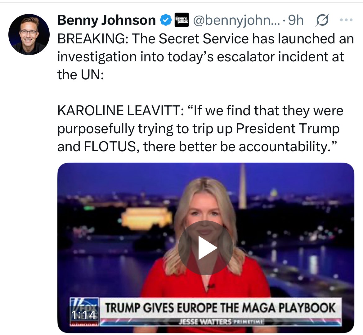 We now have ESCALATORGATE!  These MAGATs are as looney as Trump. 👇👇👇