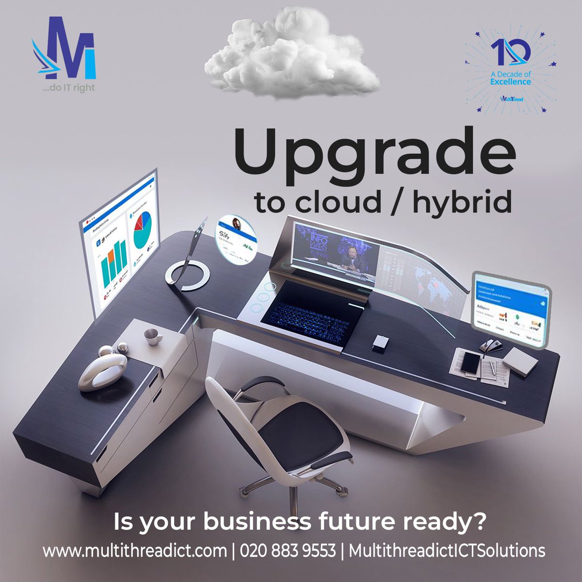 MultiThreadICT's tweet image. The future won’t wait — why should your business?
Upgrade to Cloud / Hybrid solutions with Multithread ICT
Secure. Scalable. Smart.
Is your business future ready? Let’s make it happen 👉multithreadict.com
#bestitcompanyinghana #queuemanagement #microsoftpartneringhana