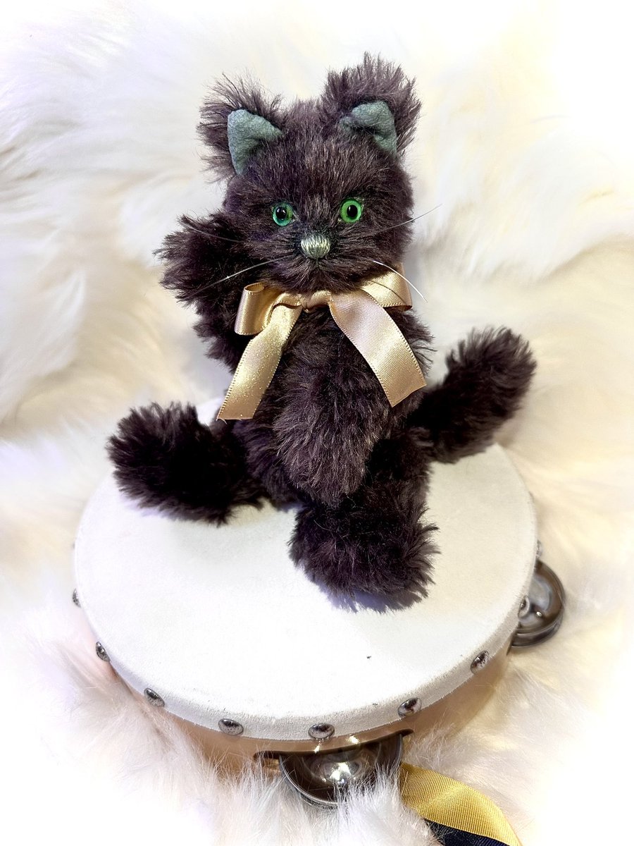 推し🤖カラーテディベア(猫)できたーᐠ( ᐛ )ᐟ