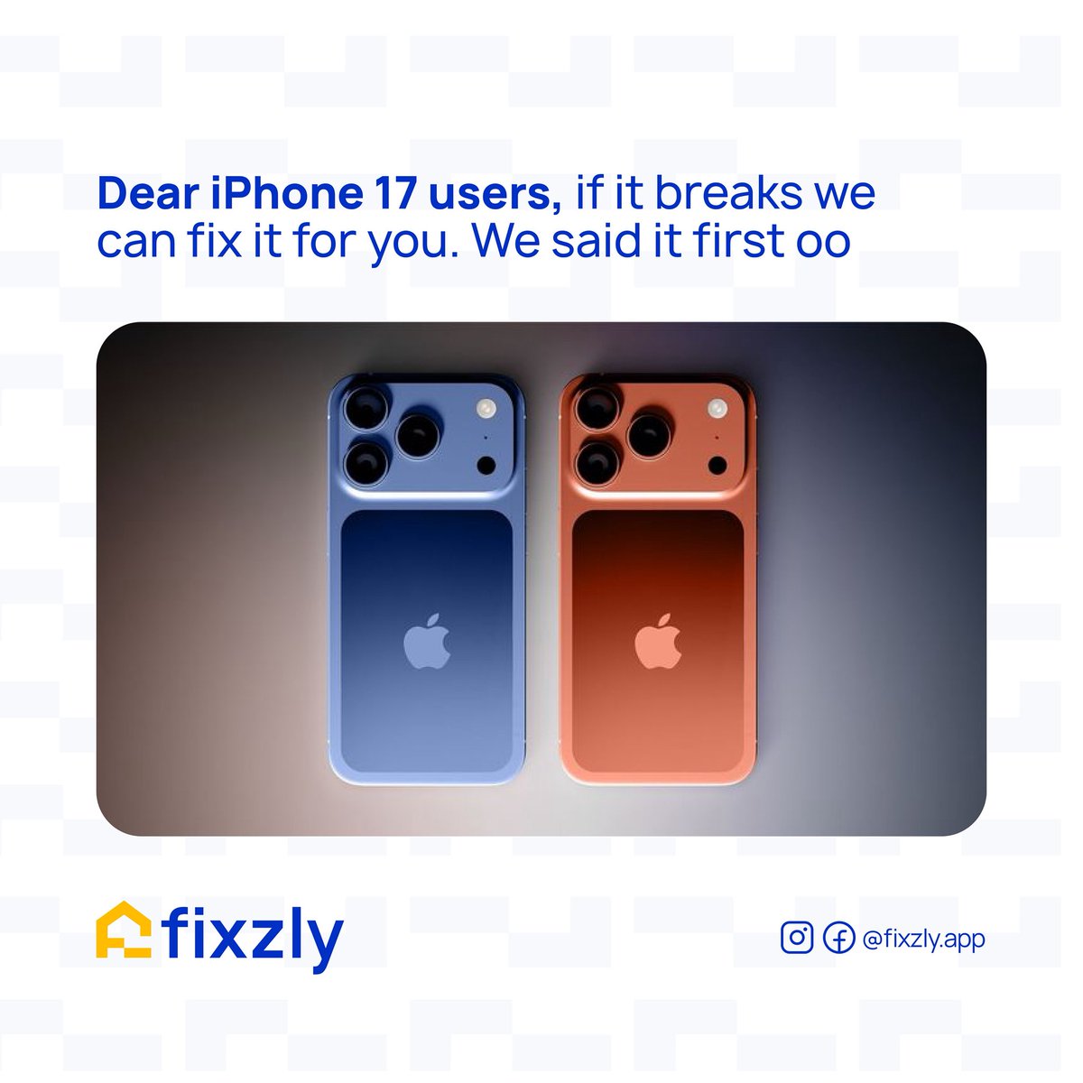 Fixzly_app's tweet photo. We said it first oo
#Fixzly #DeviceRepair #FixzlyDelivers https://t.co/VYRH7FdeSi