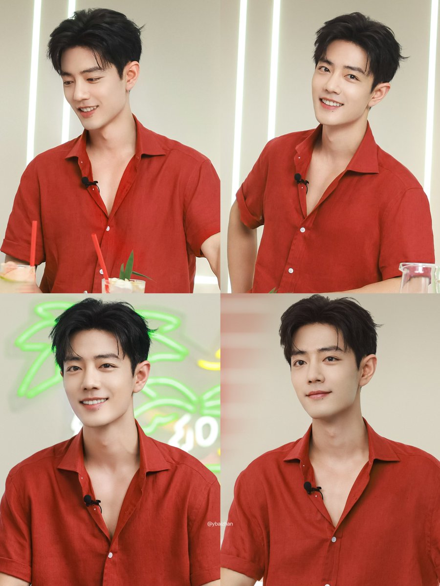 RED IS RLLY XIAO ZHAN’S COLOR ❤️