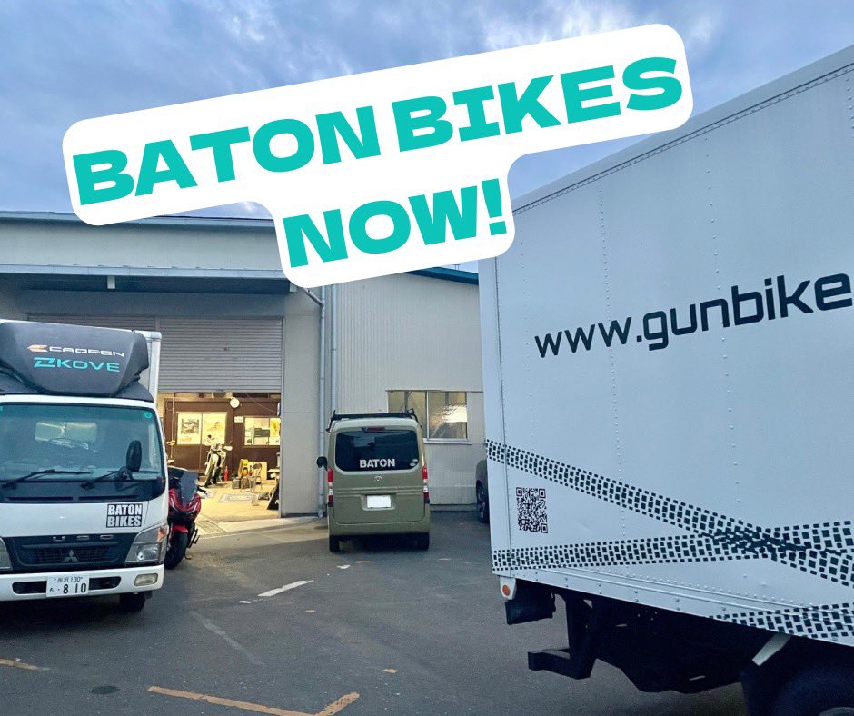 GunBike_fuji's tweet photo. KOVE FUJIのBOSS子です!
今日は所沢の BATON BIKES さんへ🚛
【800X PRO 】メーカーラスト1台をゲット👈
さらに、個人的にめちゃ気になっていた 【MX250 モトクロッサー 】もゲット👈
明日!開梱します!
お楽しみにーー✋
#800Xpro #MX250 #ガンバイク #GunBike #KOVE富士 #BATONBIKES https://t.co/jCpEjefKNa