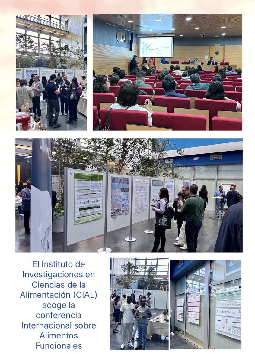 CIAL_CSIC_UAM's tweet image. ¡El futuro de la nutrición arranca hoy en el CIAL! La conferencia sobre alimentos funcionales reúne a expertos de todo el mundo para debatir sobre cómo la alimentación puede transformar la salud. ¡Un evento que marcará tendencia! tinyurl.com/3zdpsebs