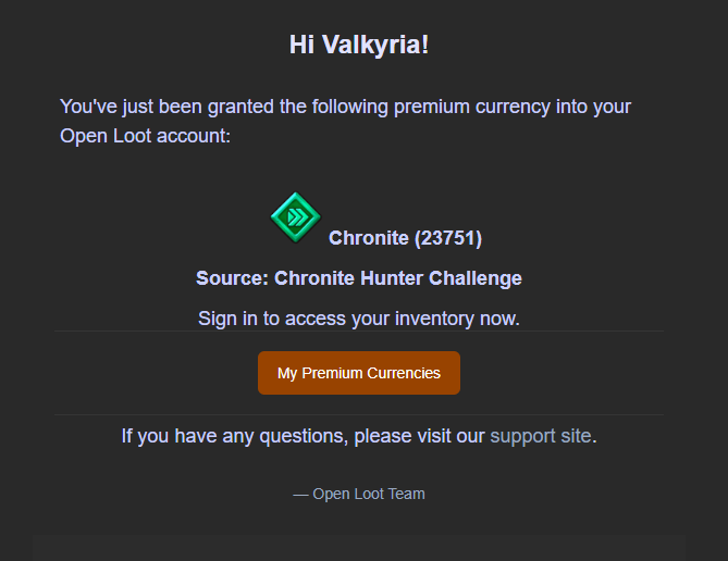 Valkyria_D1's tweet image. Pritty pritty nice  #second #notice to get when wake up! @WorldShardsGame #catolyst @OpenLoot #P2E #valkyria #valky #gamergirl