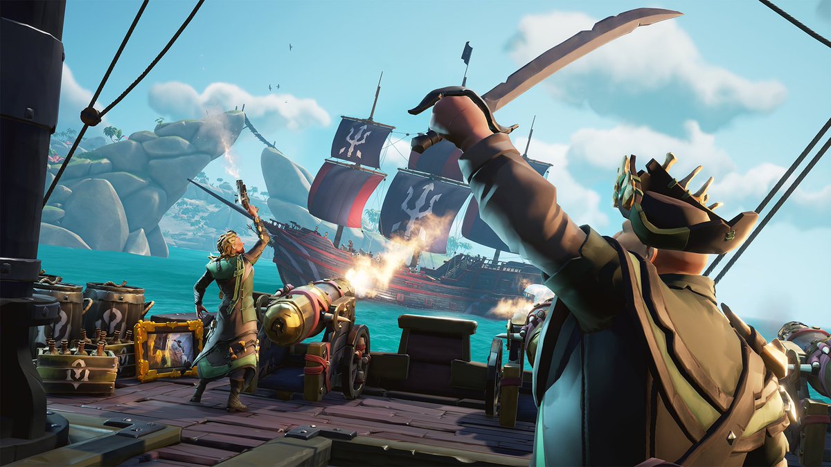 We've rolled out a server hotfix to increase the frequency of the Smugglers' Heist note appearing on players' masts rather than the Skull of Siren Song Voyage. This fix also addresses issues encountered by players trying to dive to other experiences while the Heist is active.