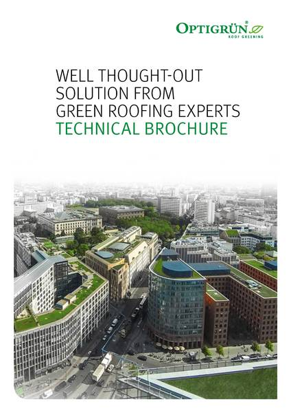 Optigrun's tweet image. The Optigrün Technical Brochure is your go-to guide for green roof planning—packed with GRO compliant solutions, system build-ups, key data, and more.

One of many free tools to support your specification needs.

Explore now: optigruen.com/planning-aids
#GreenRoof #specification