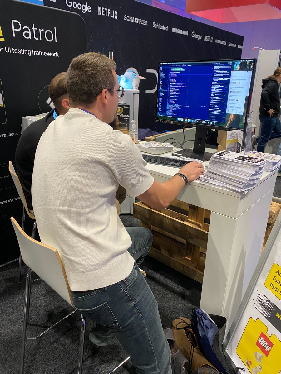 LeanCodePl's tweet image. If you are at @FlutterconWorld today and have got a few minutes between talks, we’ve got something fun for you! Swing by the LeanCode booth and take on our LeanAI Demo Challenge.🤖

Add missing features to our app, play around with code, and get inspired. ✨ 

And here’s the…