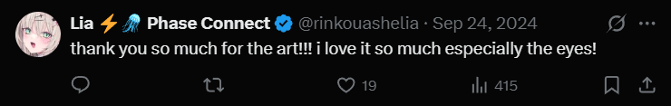 RQBlue's tweet photo. This one reply really motivated me to keep improving my art and I'm very happy with how it turned out now https://t.co/nLmuECqxzI