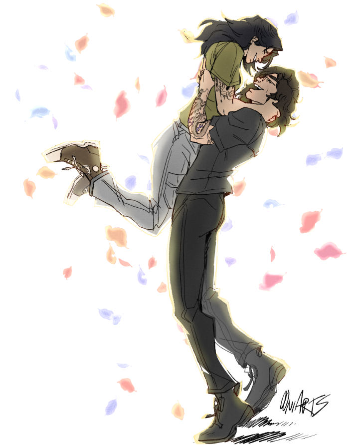 Nice_OniArts's tweet photo. A wholesome piece for my wifey.

#artwork #Girlfriends https://t.co/Kjaz0zfvqN