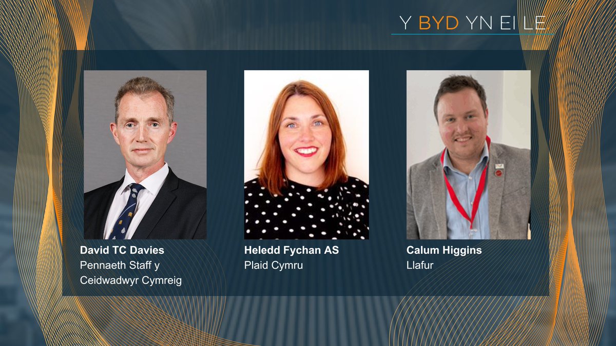 🚨Mae Y Byd yn ei Le nol...🚨

Yn ymuno gyda <a href="/CHafJones/">Catrin Haf Jones</a> a <a href="/RWynJones/">Richard Wyn Jones</a>  yn fyw o Fae Caerdydd...<a href="/DavidTCDavies/">David TC Davies 🏴󠁧󠁢󠁷󠁬󠁳󠁿🇬🇧</a>, <a href="/Heledd_Plaid/">Heledd Fychan AS/ MS 🏴󠁧󠁢󠁷󠁬󠁳󠁿</a> a <a href="/calumhiggins/">Calum Higgins</a>.

Nos Iau, 25.09, 21:00 | <a href="/S4C/">S4C 🏴󠁧󠁢󠁷󠁬󠁳󠁿</a>