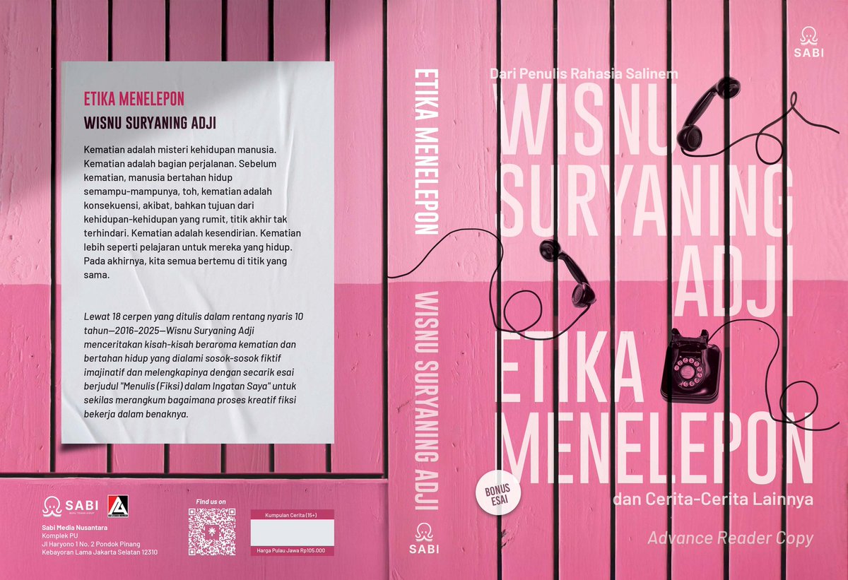 "Posisi pembaca sebagai penikmat dan pemakna cerita setara dengan penulisnya. Jika penulis melakukan kegiatan pembuatan kode (encoding), pembaca melakukan kegiatan penafsiran kode (decoding). Pembaca ikut dalam proses penciptaan cerita."

Esai - Menulis (Fiksi) dalam Ingatan Saya
