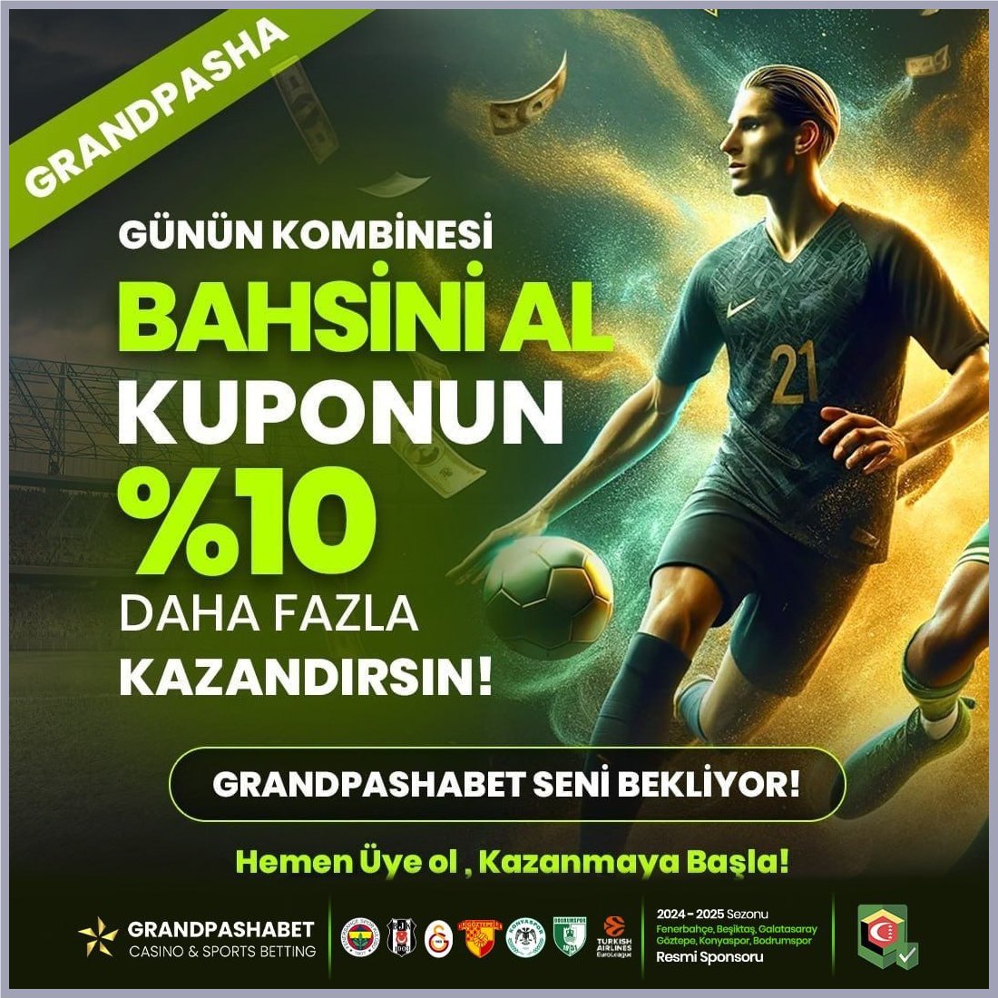 🔥  Kazanç zamanı, geç kalma!

 💥 Grandpasha: kslnk.com/grandpasha

#grandpashabet #premiumbahis #ramenbet #rexabet #sesbets