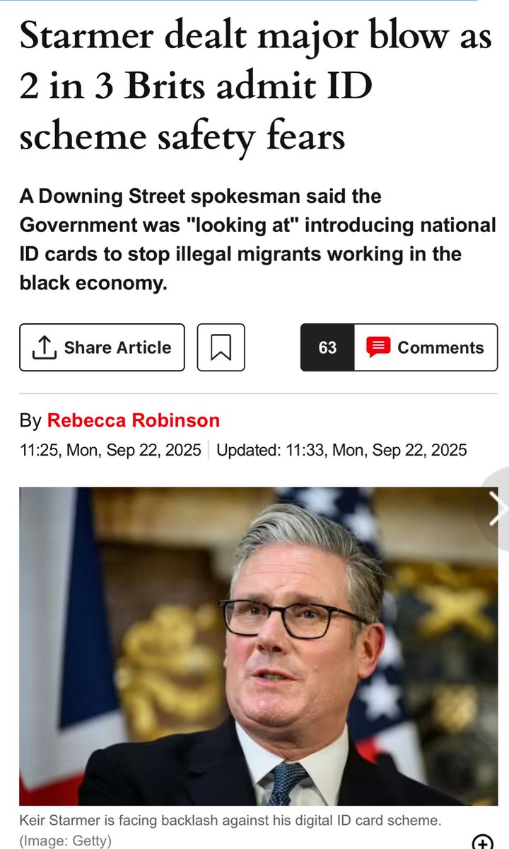 BGatesIsaPyscho's tweet image. Reject Digital ID at all costs.

Once implemented you will need to use it to access EVERYTHING, even entry into the Supermarket.

Write something online that offends someone - access denied, didn’t take your updated Covid Booster - access denied and so on and so forth.