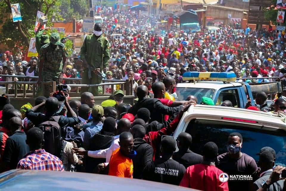governormpigi's tweet photo. We won’t succumb to their intimidation tactics
#BobiWineNomination https://t.co/l0amUIIBQg