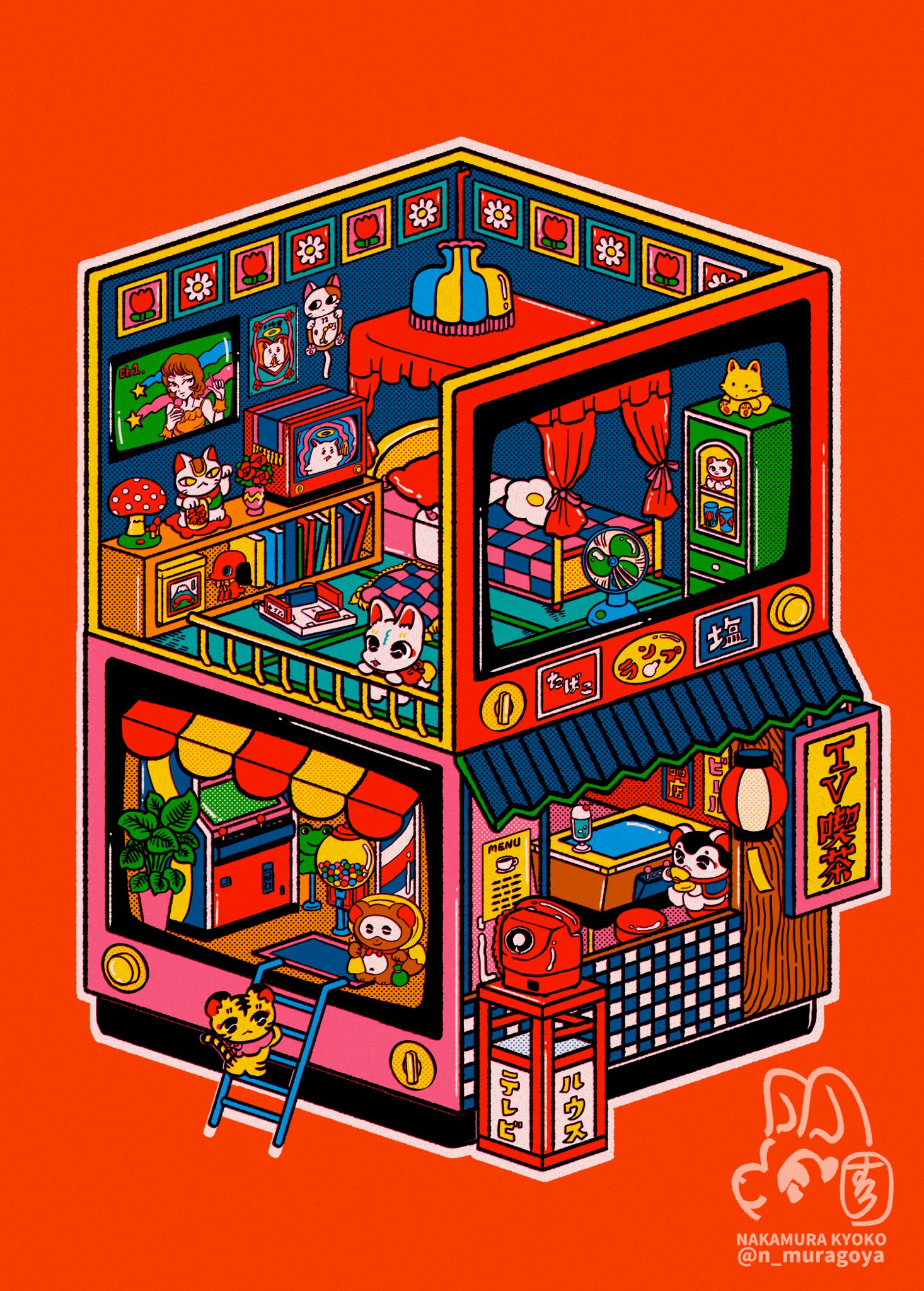 中村杏子　プリントキャンバス 中村杏子 プリントキャンバス 中村杏子 プリントキャンバス 中村