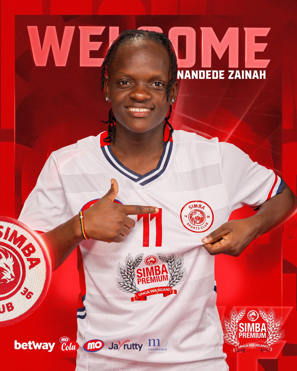 Congratulations to our National team players Ruth Aturo and Nandede Zaina who have been unveiled at Simba Queens in Tanzania for the new season 

We are proud of you both.
#WomenFootballUG