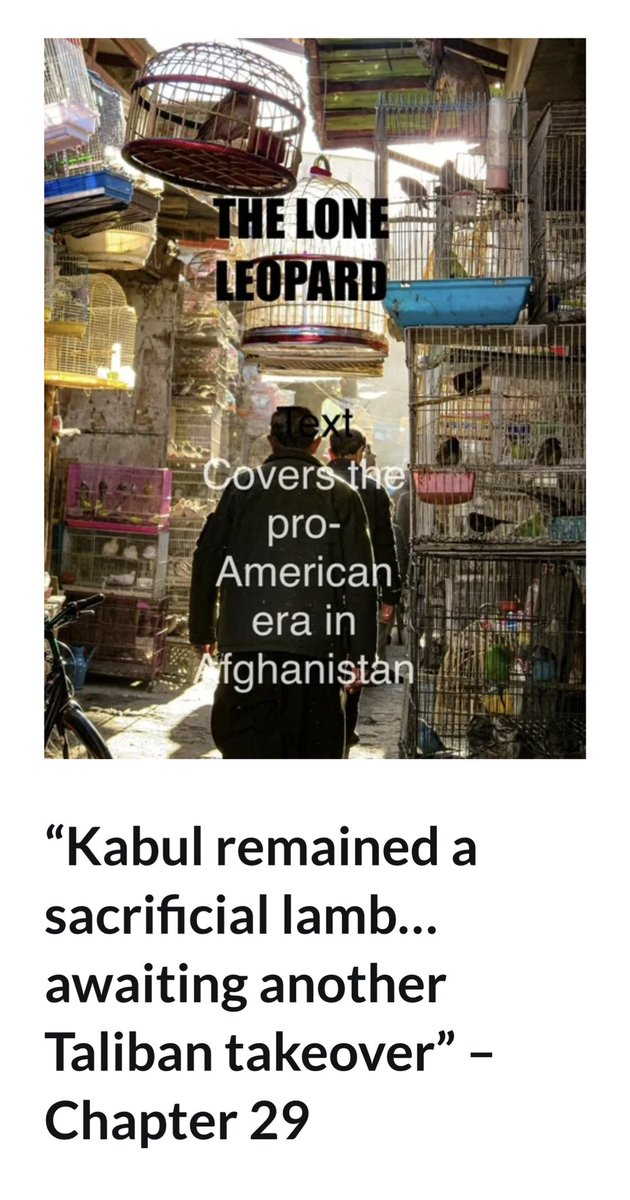 “Kabul remained a sacrificial lamb…awaiting another Taliban takeover” – Chapter 29

#Taliban, #AfghanistanWar, #Kabul, #USA, #Politics, #AfghanHistory 

Read here:

cepsaf.com/kabul-remained…