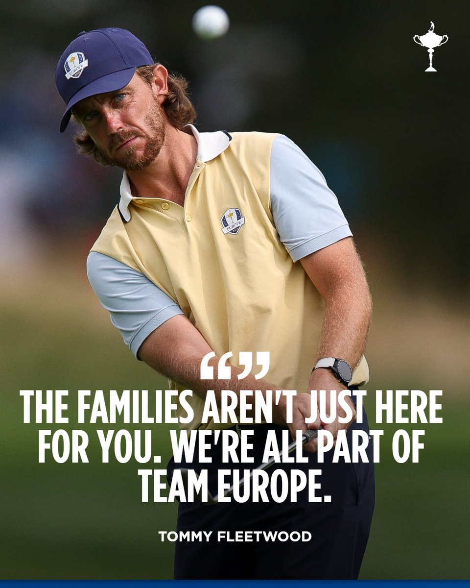 Ryder Cup Europe (@rydercupeurope) on Twitter photo We are ALL Team Europe ๐๐
#TeamEurope | #OurTimeOurPlace We are ALL Team Europe ๐๐
#TeamEurope | #OurTimeOurPlace