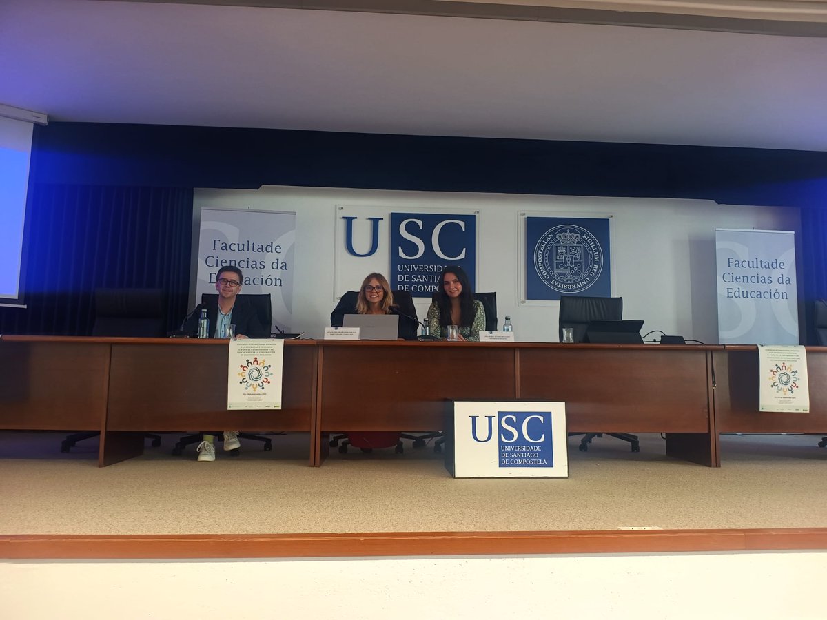 👉Hoy, <a href="/GomizP/">Pilar Gomiz</a>  directora <a href="/unidisuned/">Unidis</a>  <a href="/UNED/">UNED</a>  forma parte de la mesa redonda
🎤"Experiencias de Servicios de Atención a la Diversidad e Inclusión en las Universidades Españolas" enmarcada dentro del✨Congreso Internacional: Atención a la Diversidad e Inclusión
<a href="/UniversidadeUSC/">USC</a>