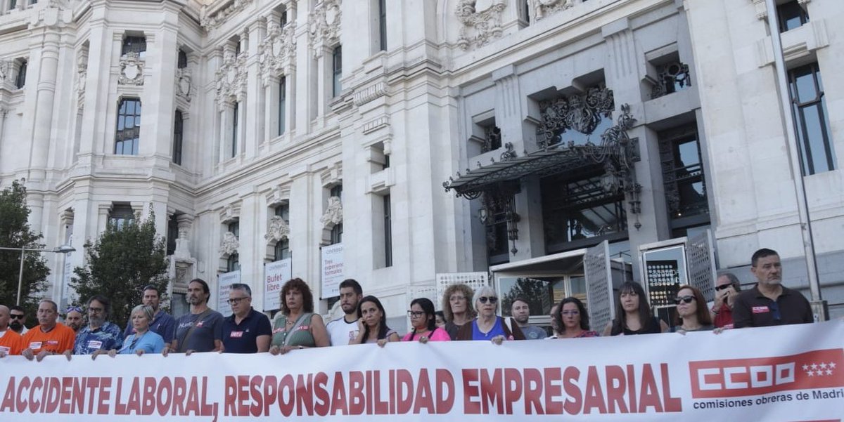 A la espera de la investigación del accidente laboral que ha causado la muerte de un trabajador en #humanes y heridas graves a otro en #Valdetorresdeljarama expresamos nuestras condolencias y afecto a familiares y allegados, con la esperanza de la pronta recuperación del herido