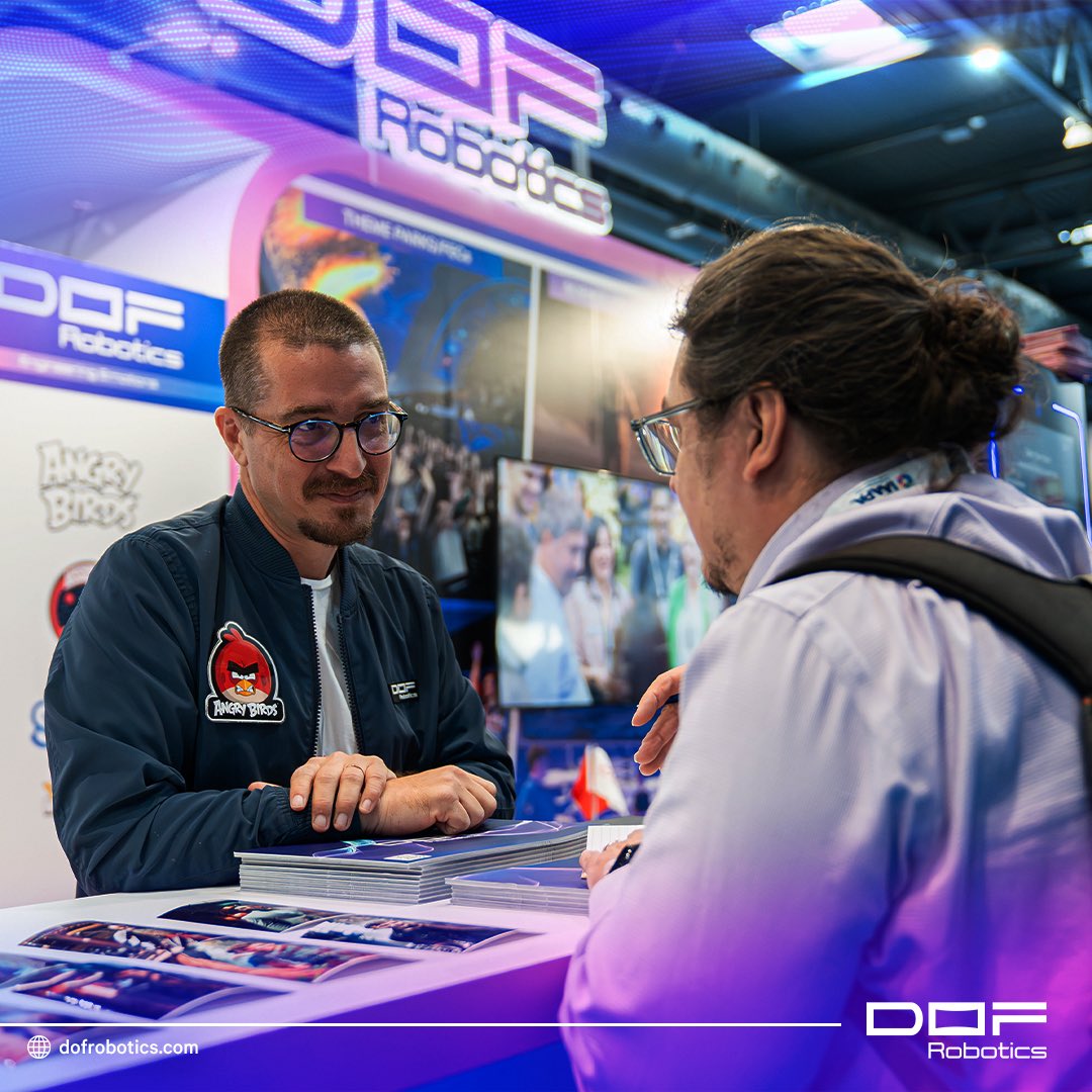 dofrobotics's tweet image. Another incredible day at IAAPA Expo Europe 2025 filled with inspiring talks, innovative ideas, and amazing people. 💡✨

Thank you to everyone who visited our booth!

🚀 Tomorrow we’re back for Day 3, ready to share even more excitement, premieres, and inspiration.

📍 Hall 1 |…