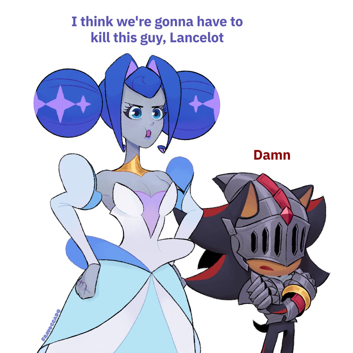 Fravoccado's tweet image. Why is Guinevere missing in SATBK?