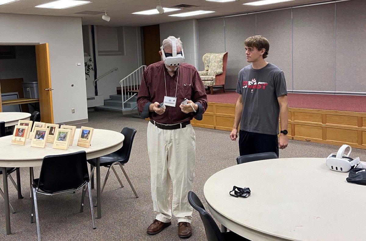 It was fun to have two <a href="/iueast/">IU East</a> students Tristan Thomas and Devin Nease join <a href="/iueredwolves/">IU East Red Wolves</a> Professor Tim Scales to speak and share with the morning <a href="/Kiwanis/">Kiwanis</a> club. We discussed #Entrepreneurship and #emergetech2025