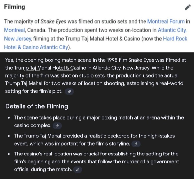 777_IS_666's tweet image. The scene in SNAKE EYES where CHARLES KIRKLAND gets SHOT IN THE NECK was filmed at the TRUMP TAJ MAHAL &amp;amp; CASINO in Atlantic City.