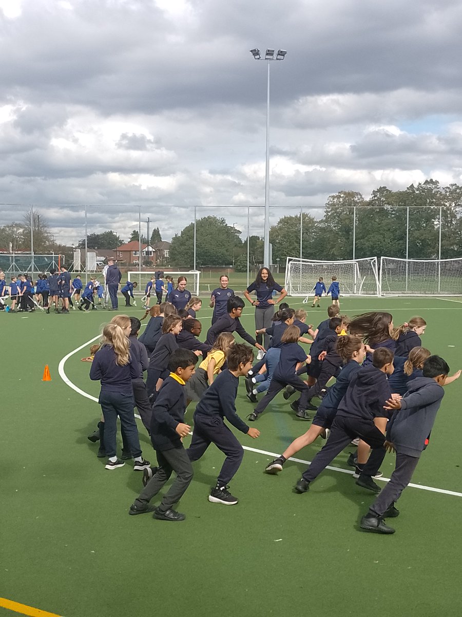 A full day promoting new sports for 240 Y4s to learn new skills and establish community and club links <a href="/TimperleySports/">TimperleySportsClub</a> with AJ <a href="/ccbschools/">Cheshire Cricket Board Schools Coaching</a> Will &amp; Brin <a href="/TLCLax/">Timperley Lacrosse</a> and the fantastic Sports Leaders <a href="/BTHCCPE/">BTH PE Dpt</a> #Cricket #Hockey #Lacrosse Same again tomorrow! <a href="/YourSchoolGames/">School Games</a>