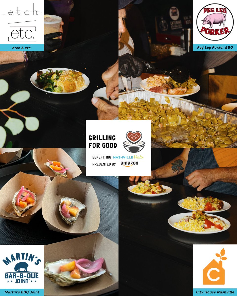 NashvilleHealth (@nashhealthorg) on Twitter photo 🍽️ Carey Bringle - with <a href="/PegLegPorker/">Peg Leg Porker</a>
🍽️ Patrick Martin - with <a href="/martinsbbq/">MARTIN'S BBQ JOINT</a>
🍽️ Deb Paquette - with etch & etc. Nashville
🍽️ Tandy Wilson - with <a href="/cityhouse/">City House</a> Nashville
🍽️ Celebrity Guest Host <a href="/andrewzimmern/">Andrew Zimmern</a> 🍽️ Carey Bringle - with <a href="/PegLegPorker/">Peg Leg Porker</a>
🍽️ Patrick Martin - with <a href="/martinsbbq/">MARTIN'S BBQ JOINT</a>
🍽️ Deb Paquette - with etch & etc. Nashville
🍽️ Tandy Wilson - with <a href="/cityhouse/">City House</a> Nashville
🍽️ Celebrity Guest Host <a href="/andrewzimmern/">Andrew Zimmern</a>