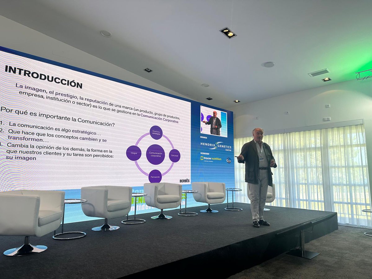 Activar la comunicación global de la proteína animal es clave: cambia percepciones, genera confianza y transforma sectores🌱

Nuestro CEO <a href="/PedroCanoMegias/">Pedro Cano</a> lo destacó en la XVIII Convención de Hendrix Genetics, en el marco del <a href="/ForoLaToja/">Foro La Toja</a>