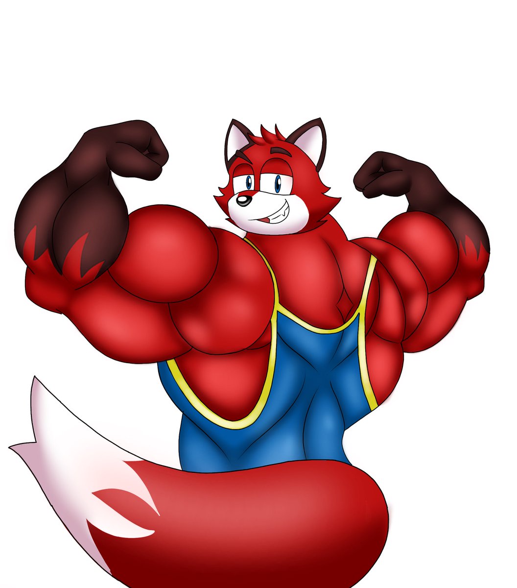 Here’s a brand new drawing of The Flaming Fox made by my best friend <a href="/BT_TUBER1987/">Bony Rabbit 🔞🇧🇷🎃</a>