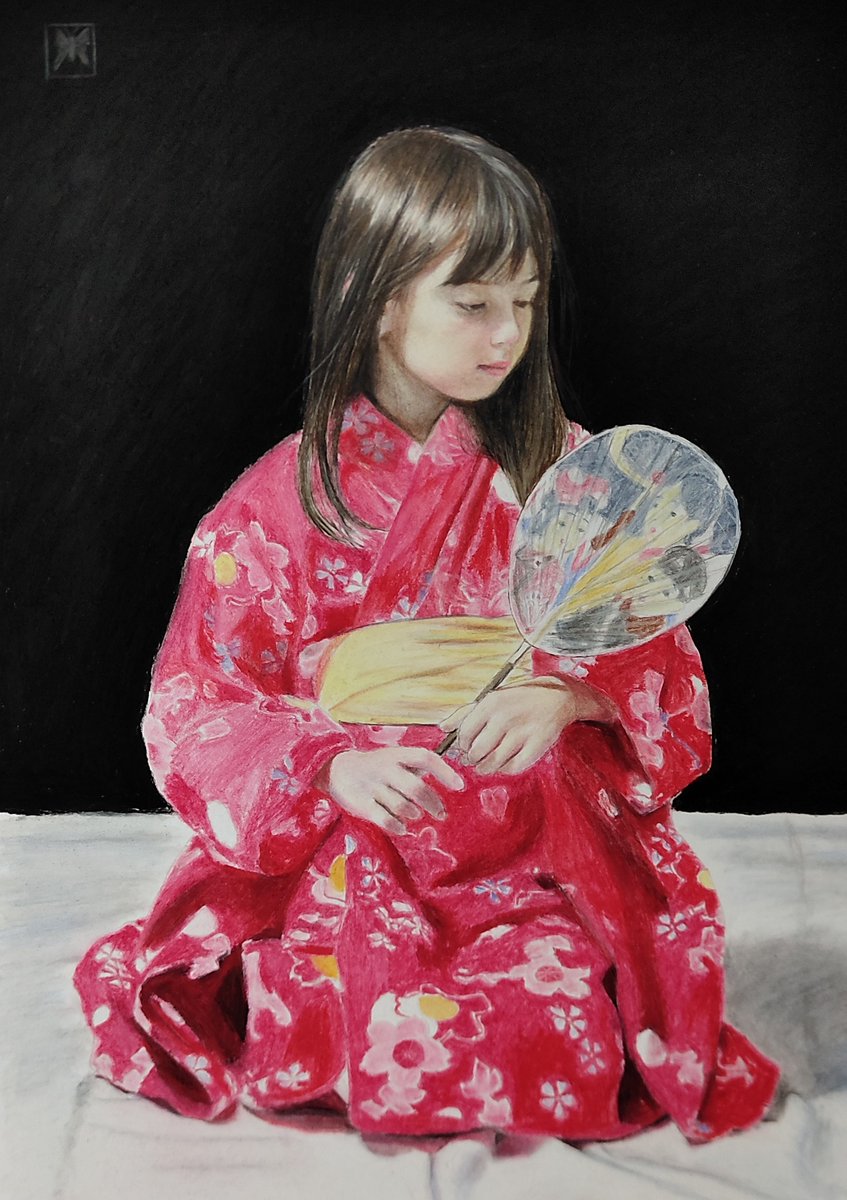 絵画　油彩画　少女　福田宏樹　「新しい時代（ウーリャI）」 絵画 油彩画 少女 福田宏樹 「新しい時代（ウーリャI）」 Yahoo